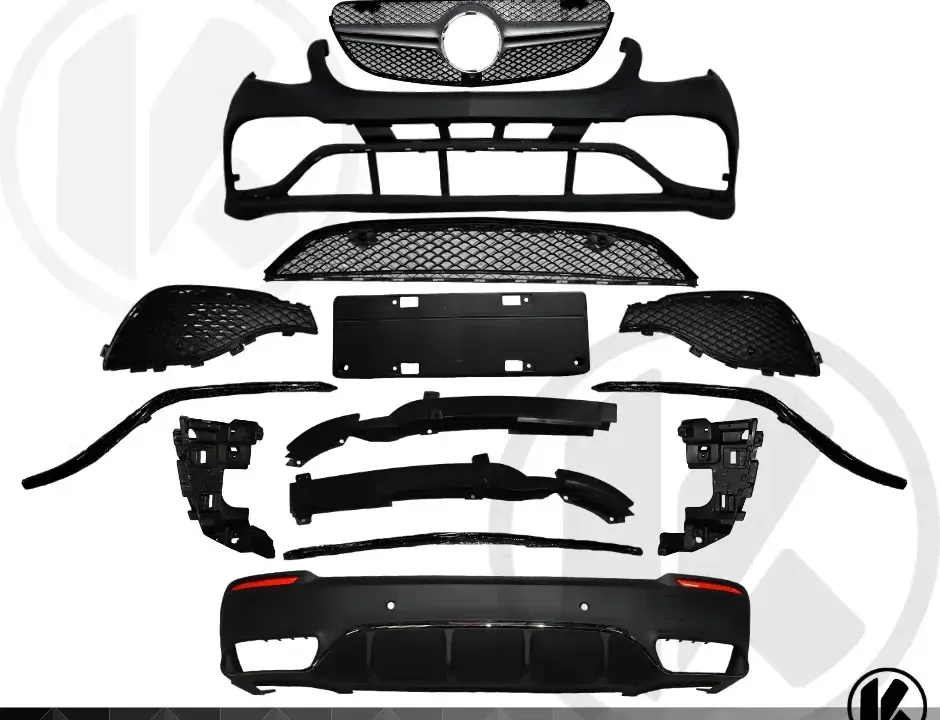 w166 bodykit, gle63